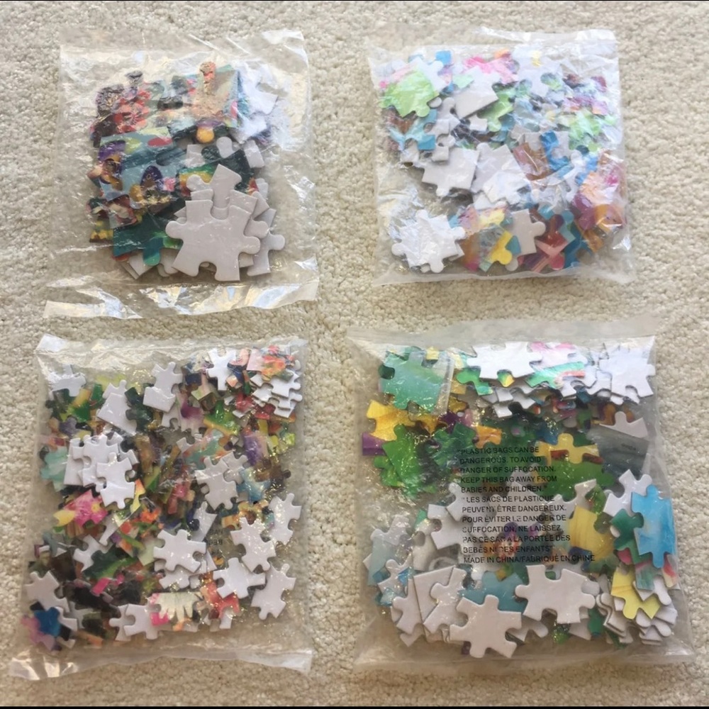 Assorted Surprise Jigsaw Puzzle Lot